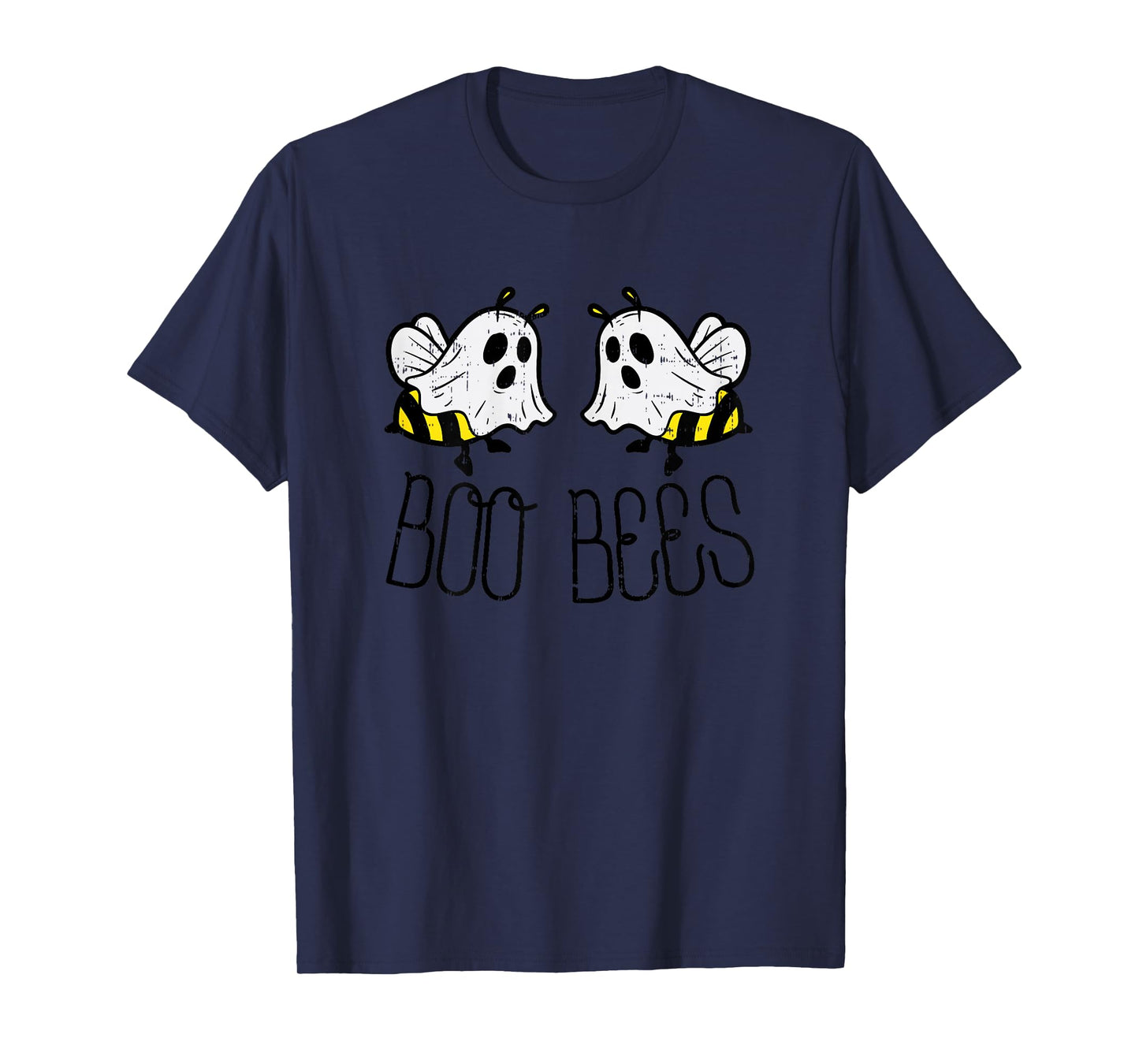 Boo Bees Ghosts Boobees Funny Halloween Costume For Women T-Shirt