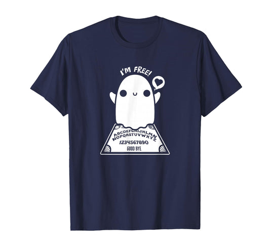 Funny Ghost Shirts Summoning Spirits Halloween Ouija Board T-Shirt