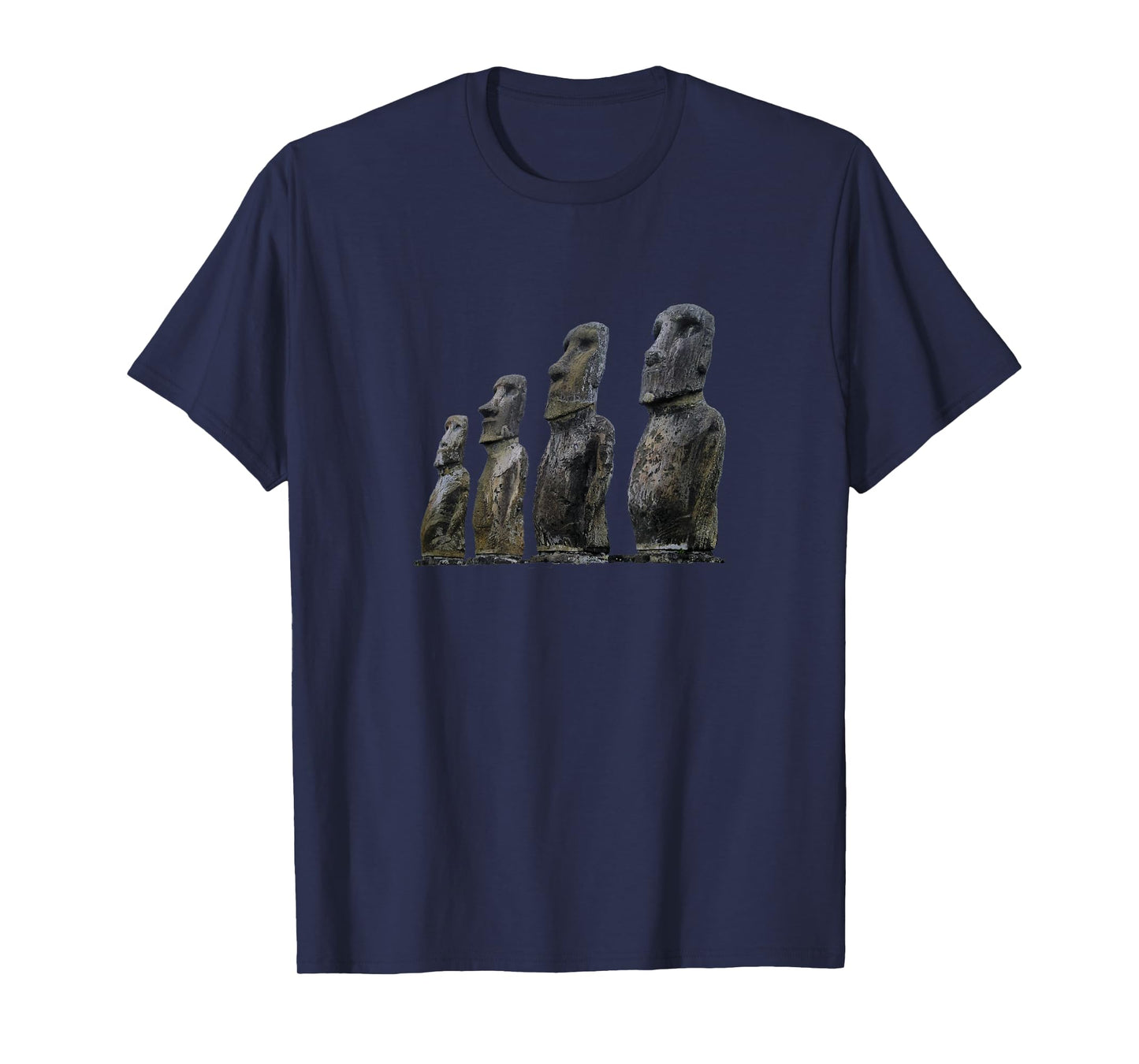 Easter Island Moai Statue Monolith World Mystery T-Shirt