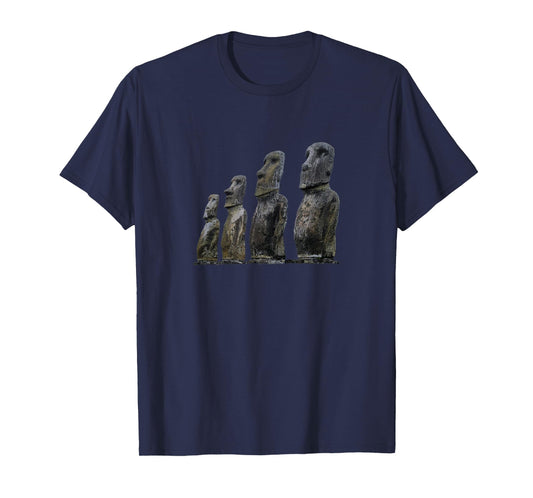 Easter Island Moai Statue Monolith World Mystery T-Shirt