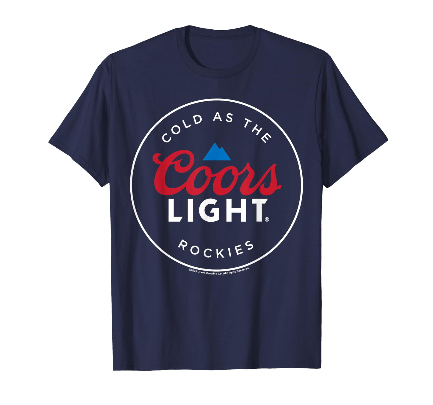 Coors Light - Cold As The Rockies T-Shirt
