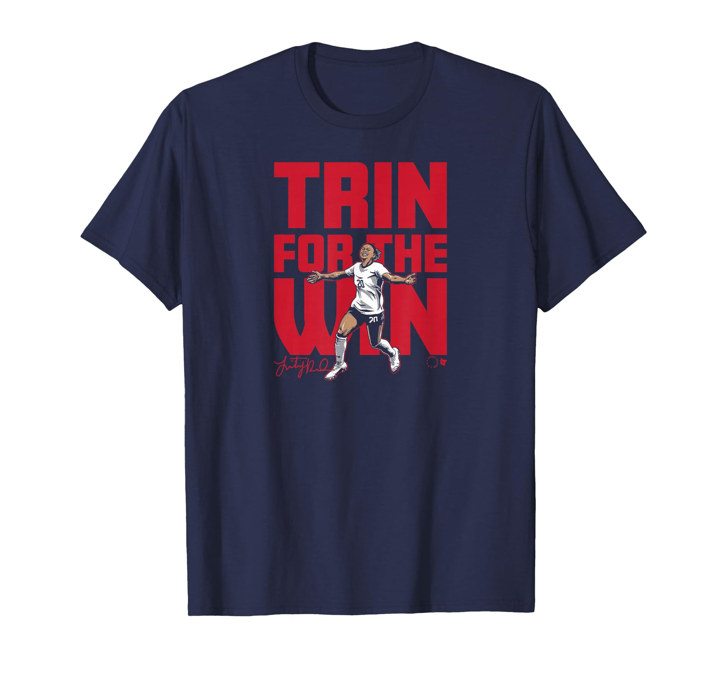 Trinity Rodman - Trin for the Win - USA Women's Soccer T-Shirt