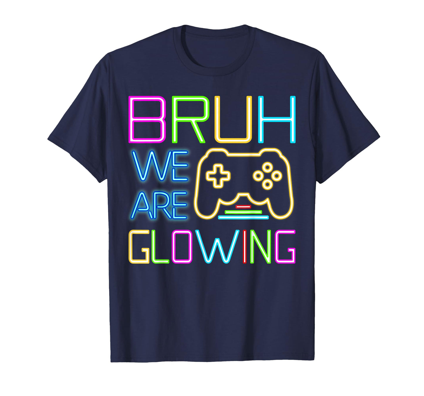 Bruh We Are Glowing In My Glowing Era Hello Summer Vacation T-Shirt