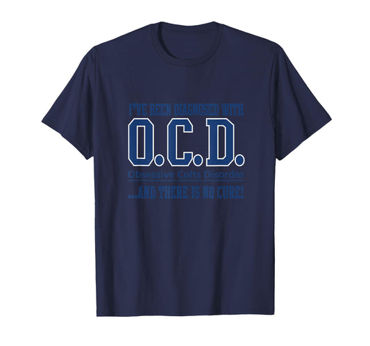 OCD Colts (royal blue/white) T-Shirt