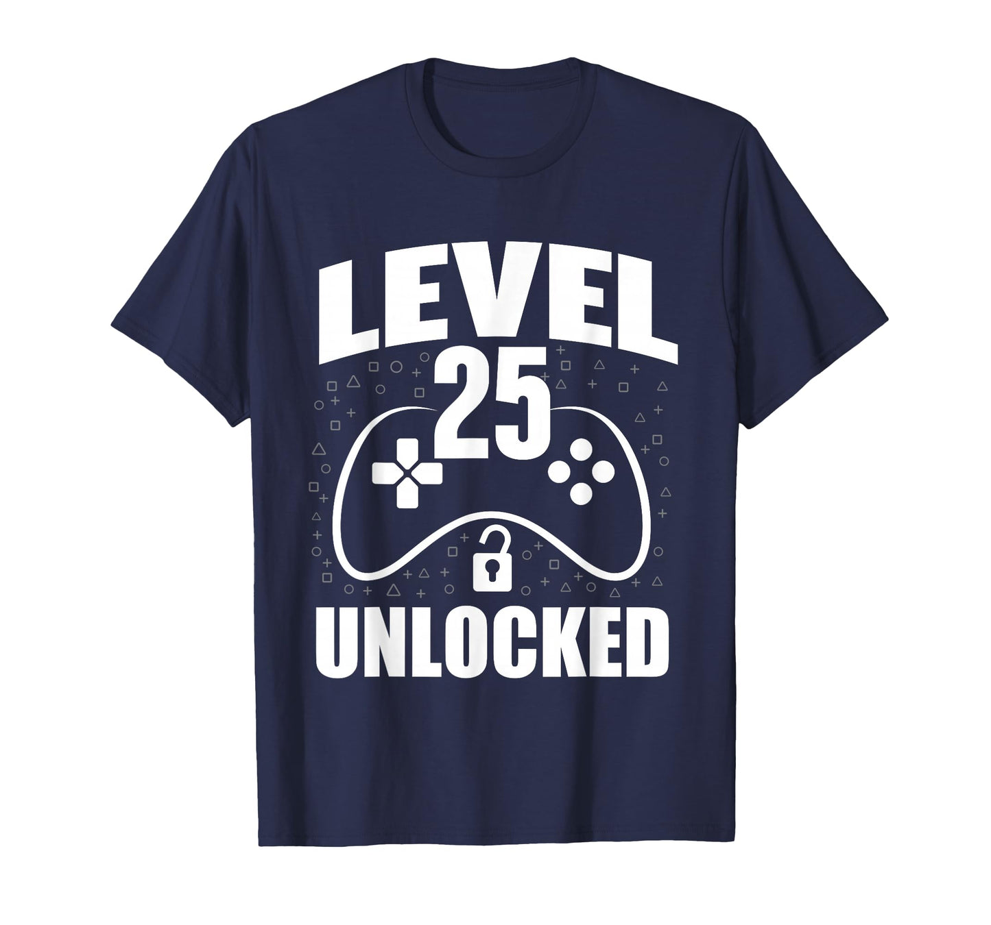 25th Birthday Gaming Gamer 25 Years Old Bday T-Shirt