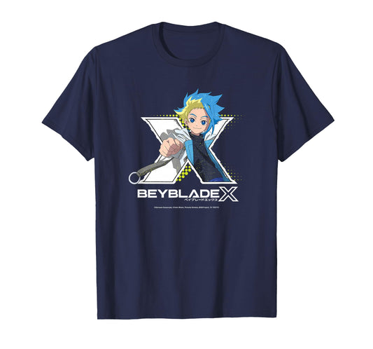 Beyblade X Jaxon Cross Logo T-Shirt