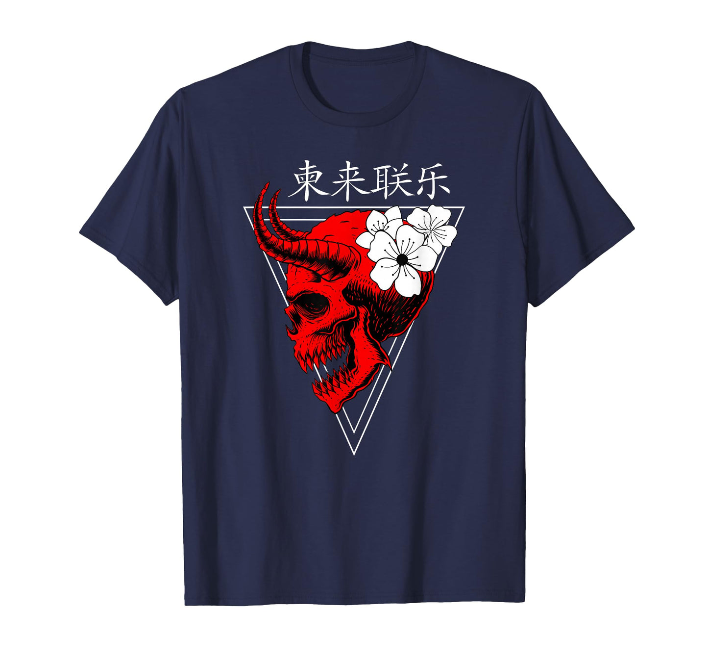 Japanese Demon Vaporwave I Aesthetic Art I Aesthetic T-Shirt Small