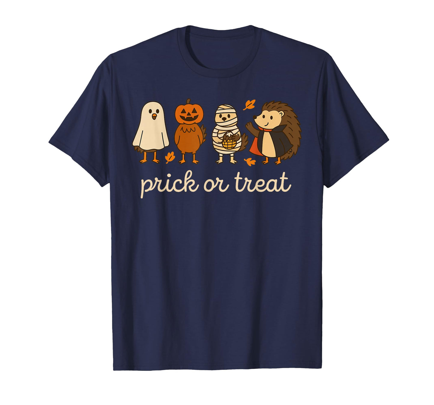 Prick or Treat Funny Halloween Hedgehog Costume T-Shirt