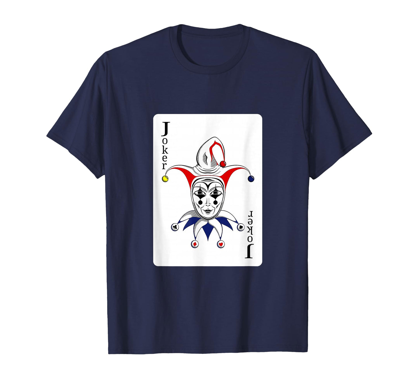 Joker T-Shirt Playing Cards Tee Shirts T-Shirt