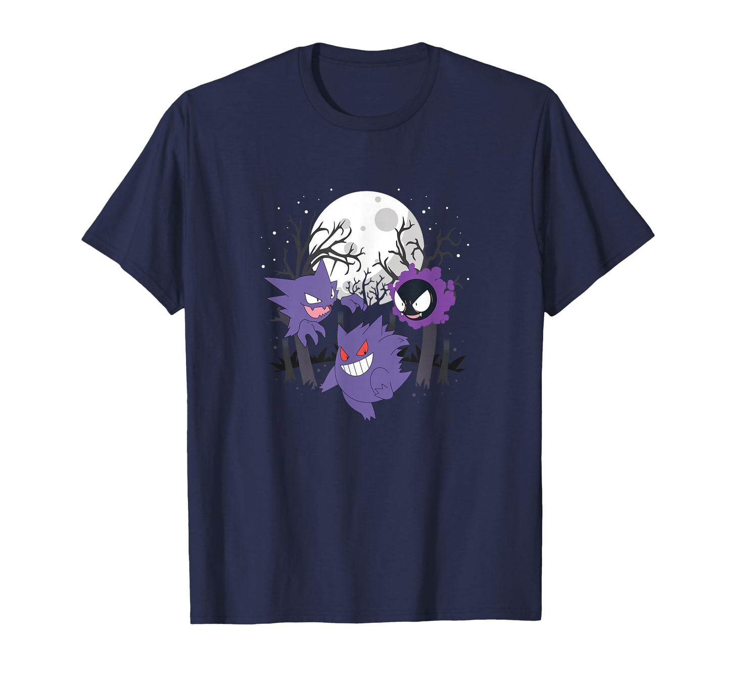 Pokémon - Gastly Gengar Hunter Forest T-Shirt