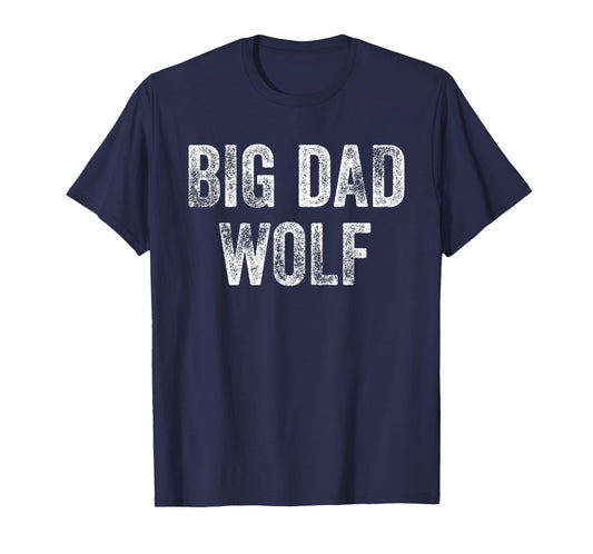 Big Dad Wolf Shirt for Men,Leader of the Pack,Bad Werewolf T-Shirt