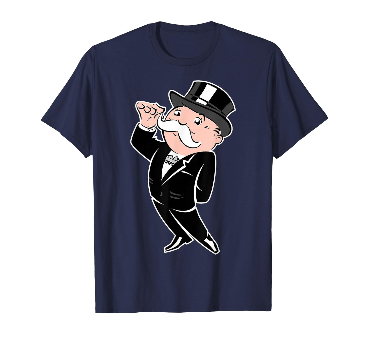 Monopoly Man Rich Uncle Penny Bags Vintage Portrait T-Shirt