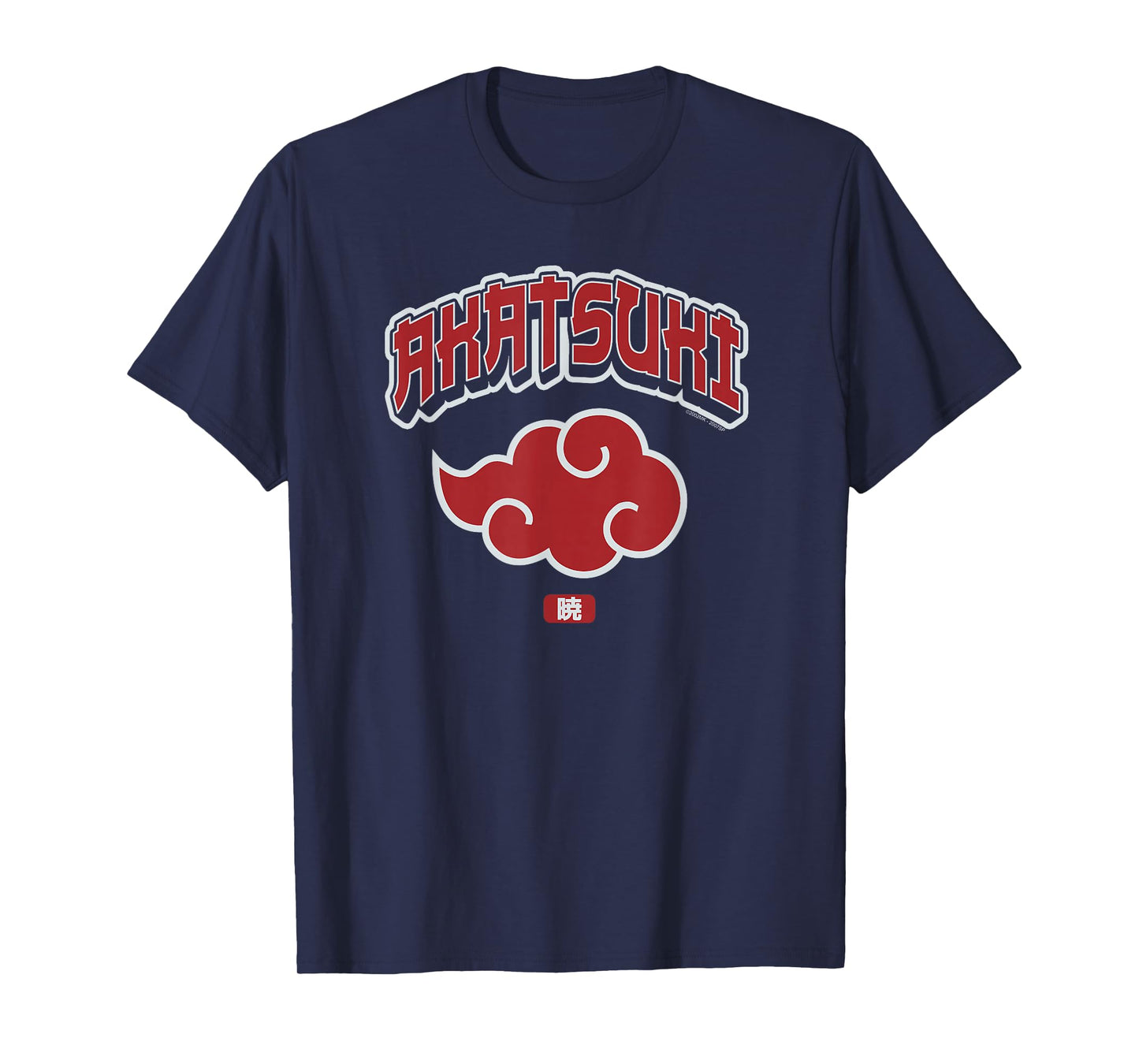 Naruto Shippuden Akatsuki Arch with Cloud T-Shirt