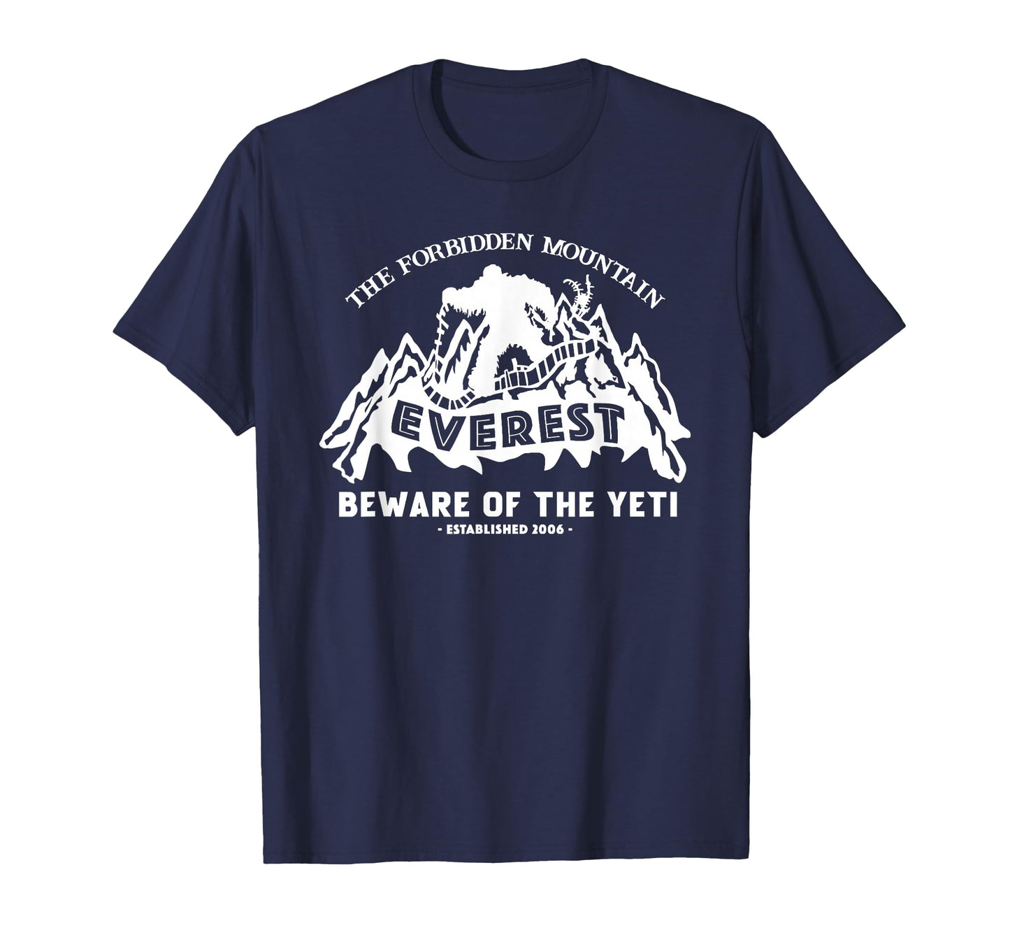 Expedition Everest, Yeti Research, Animal Theme Park Trip T-Shirt