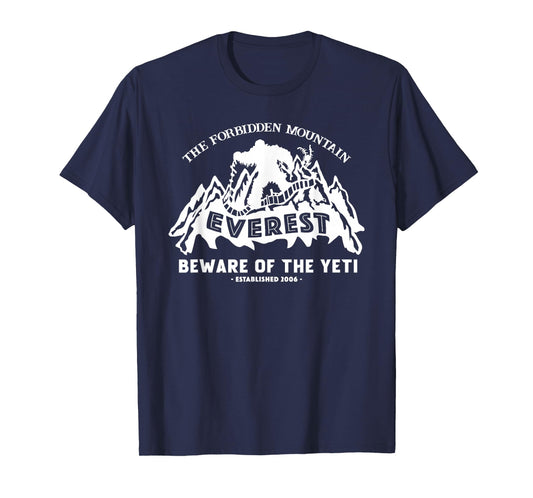 Expedition Everest, Yeti Research, Animal Theme Park Trip T-Shirt