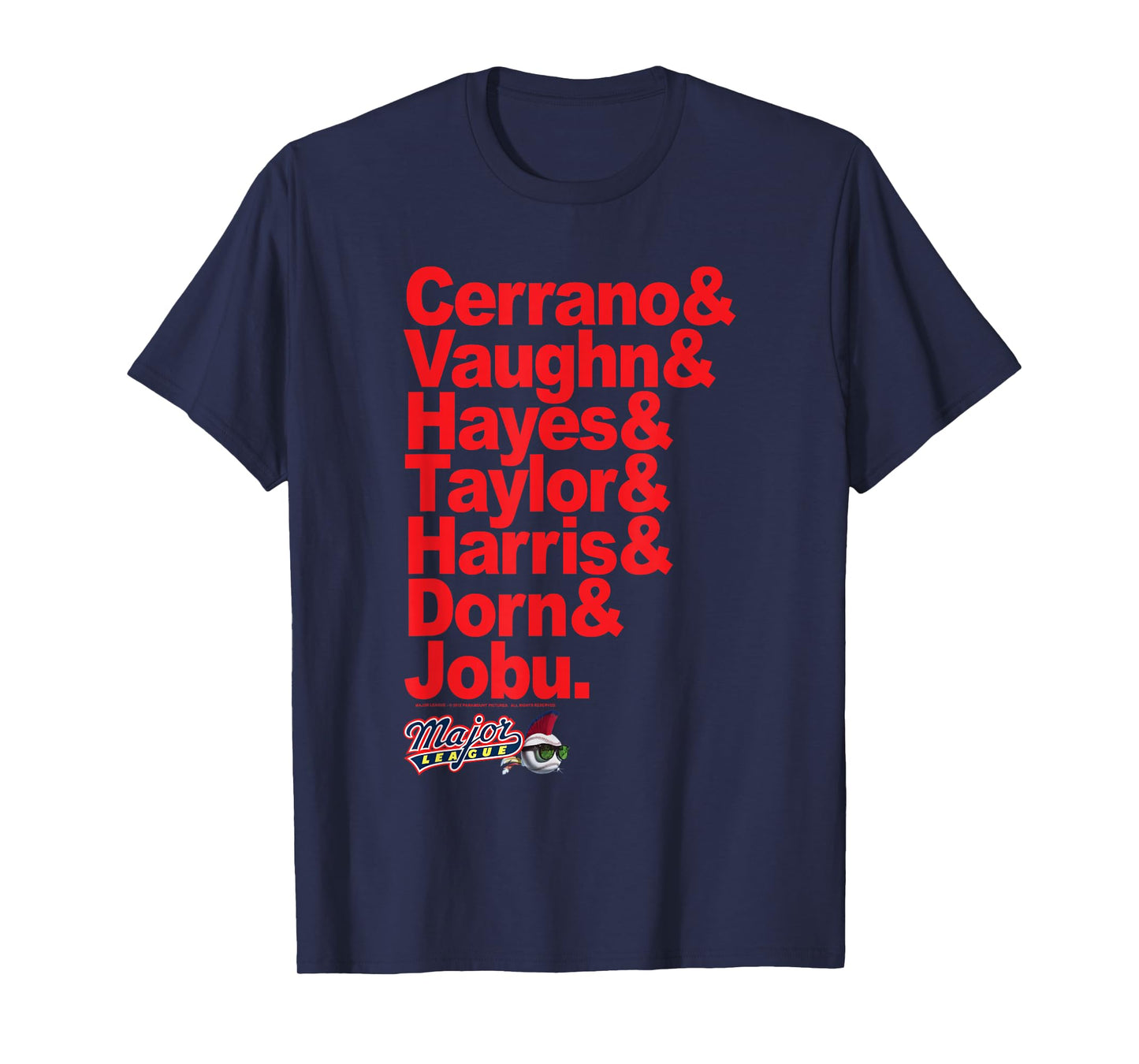 Major League Team Roster T-Shirt