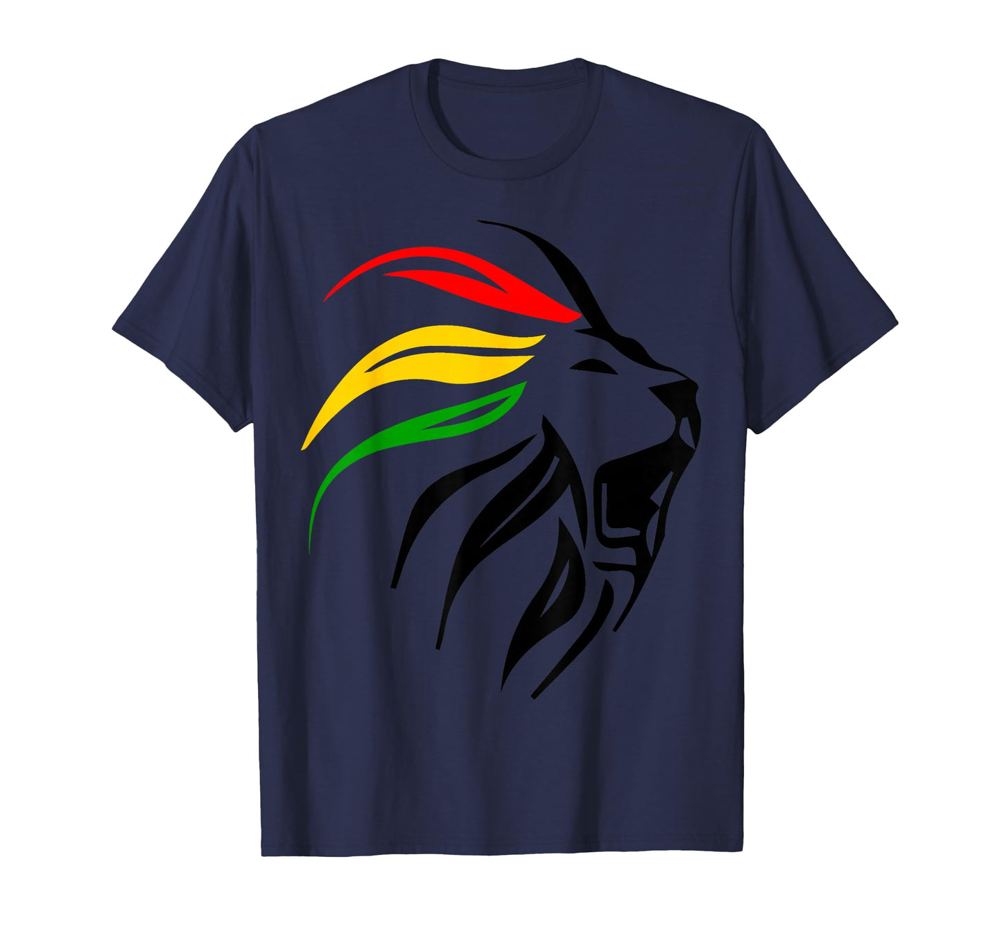 Rasta Lion Rastafari Colours Gift for Reggae Lover T-Shirt