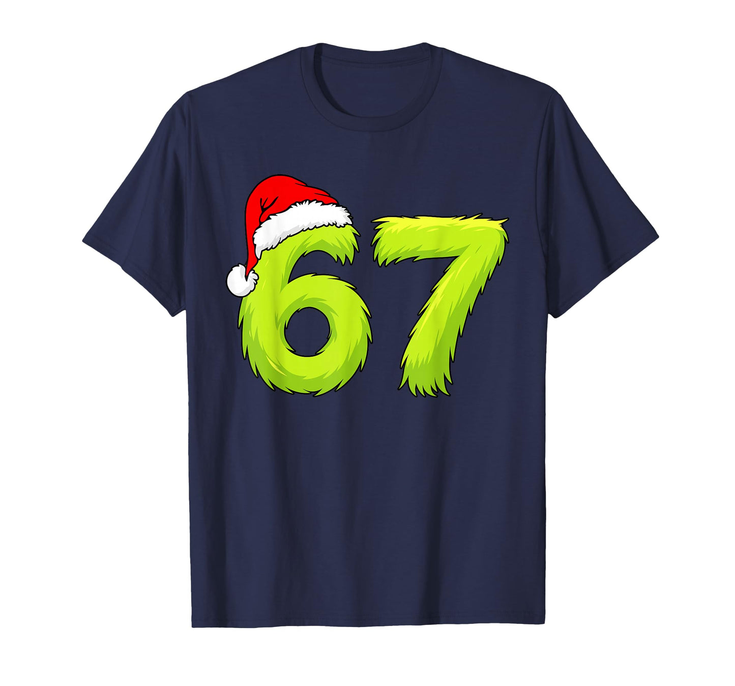 67 Meme Humor 6-7 Funny Six Seven Christmas T-Shirt