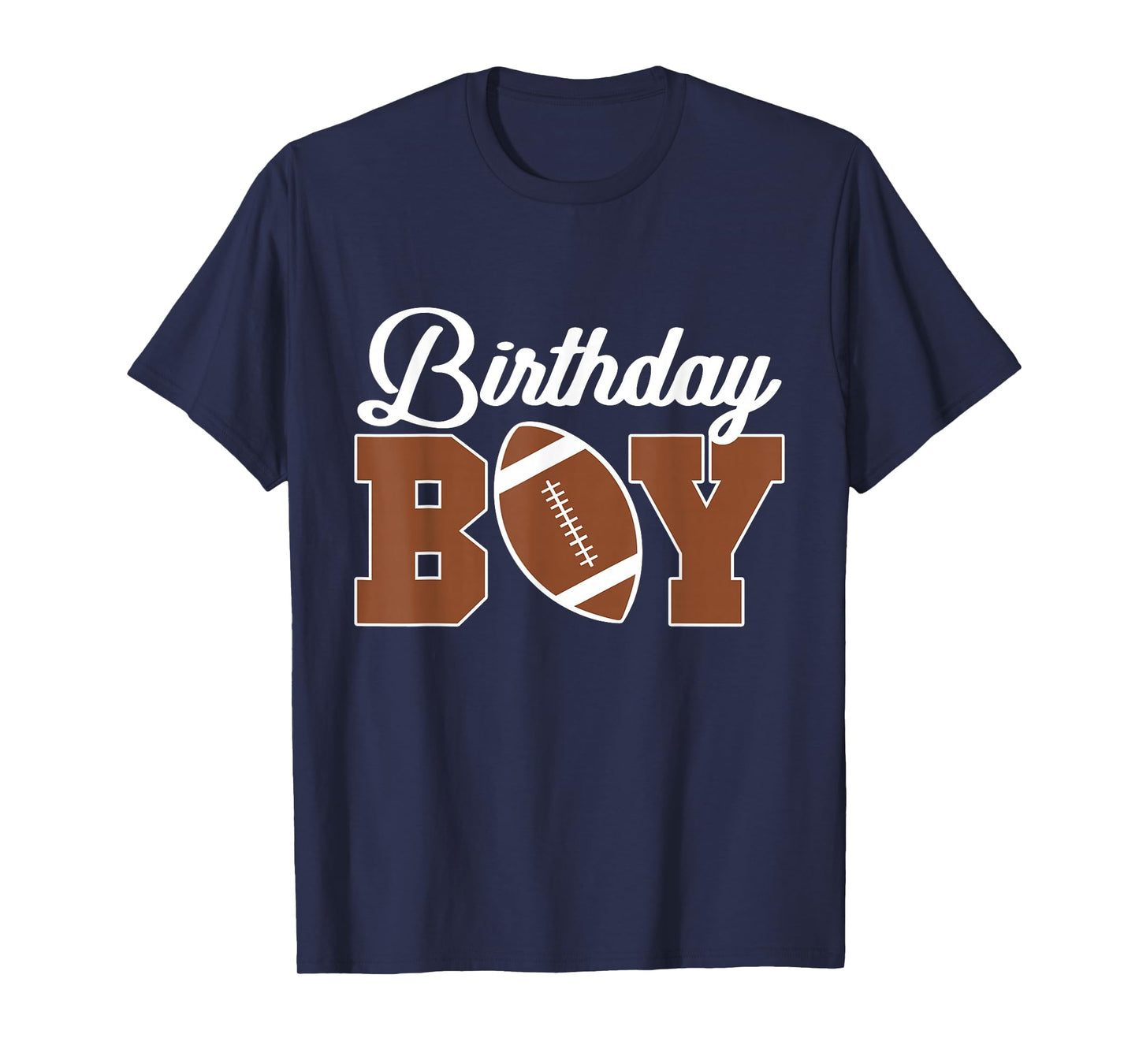 Kids Football Birthday Boy Birthday Party Boys Toddlers T-Shirt