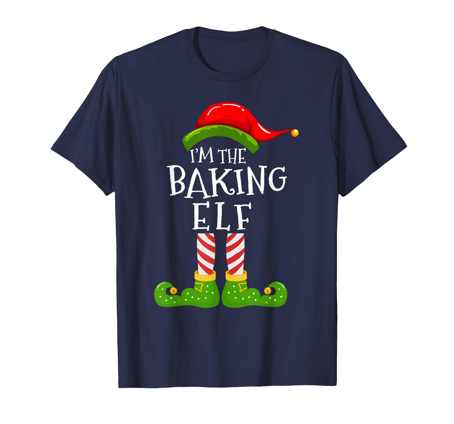 I'm The Baking Elf Group Matching Family Christmas Pyjamas T-Shirt
