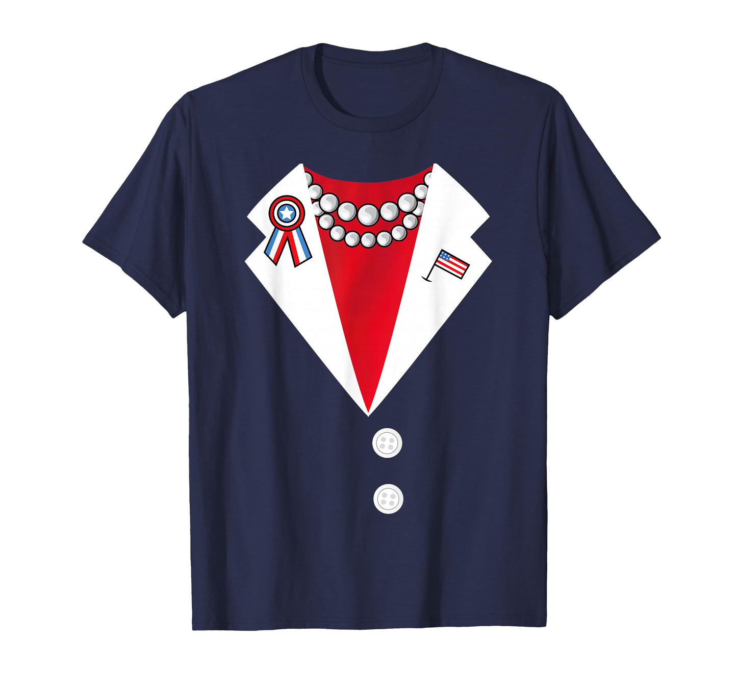 Hillary Clinton Pantsuit Costume President Funny Halloween T-Shirt