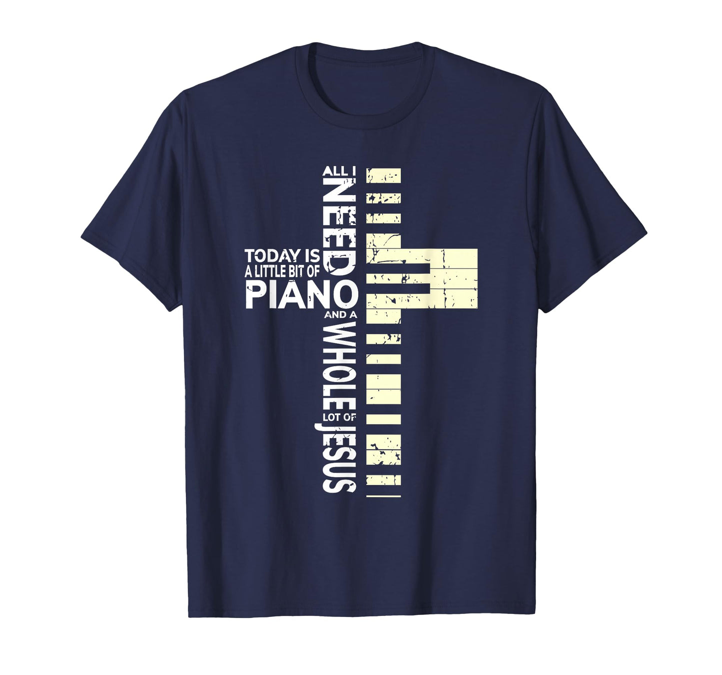 Christian Band Shirt Musician Rock Music Piano Tee T-Shirt