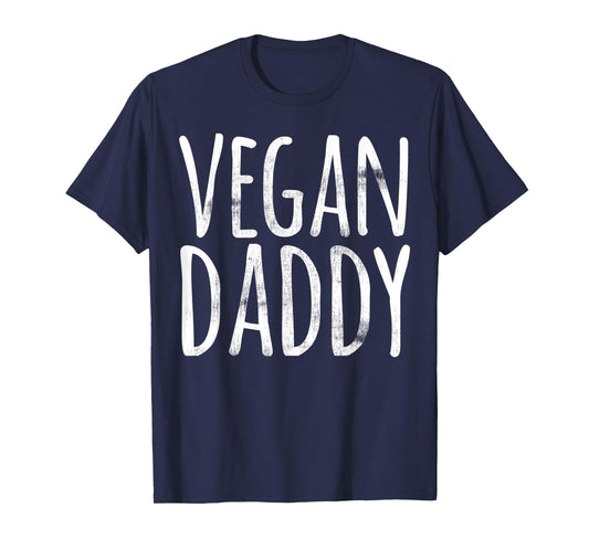 Funny Easy Lazy Halloween VEGAN DADDY COSTUME Matching T-Shirt
