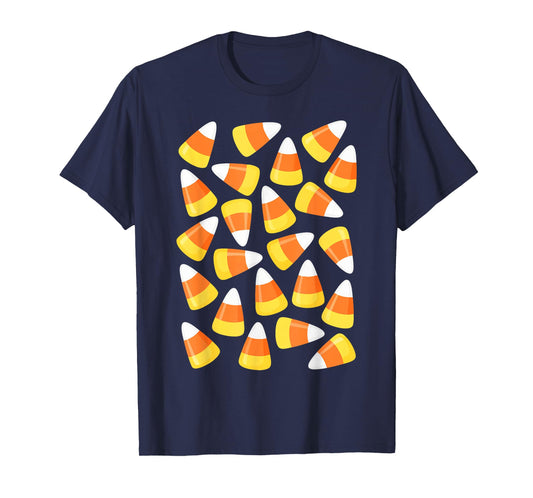 Candy Corn Shirt Adult Kids Men Women Candy Corn Costume T-Shirt