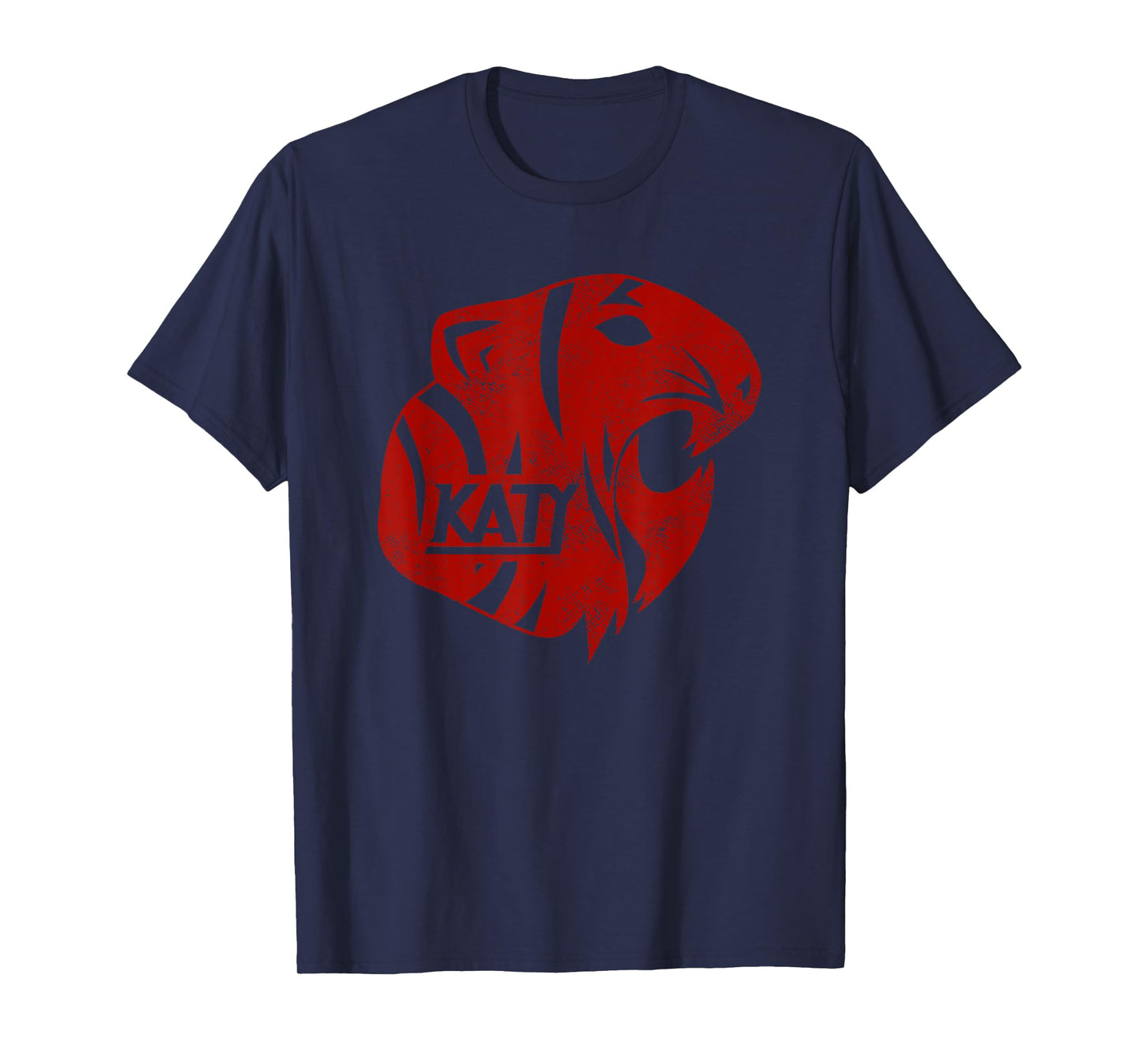 Katy Tigers, Katy, Texas Distressed T-Shirt