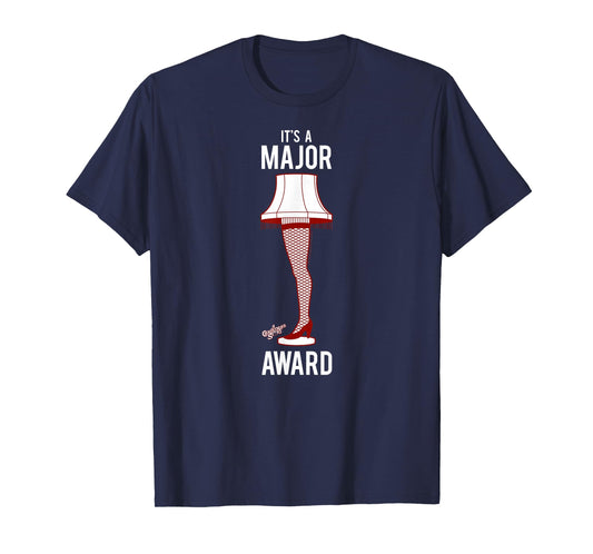 A Christmas Story It's A Major Award Lamp Funny Holiday T-Shirt