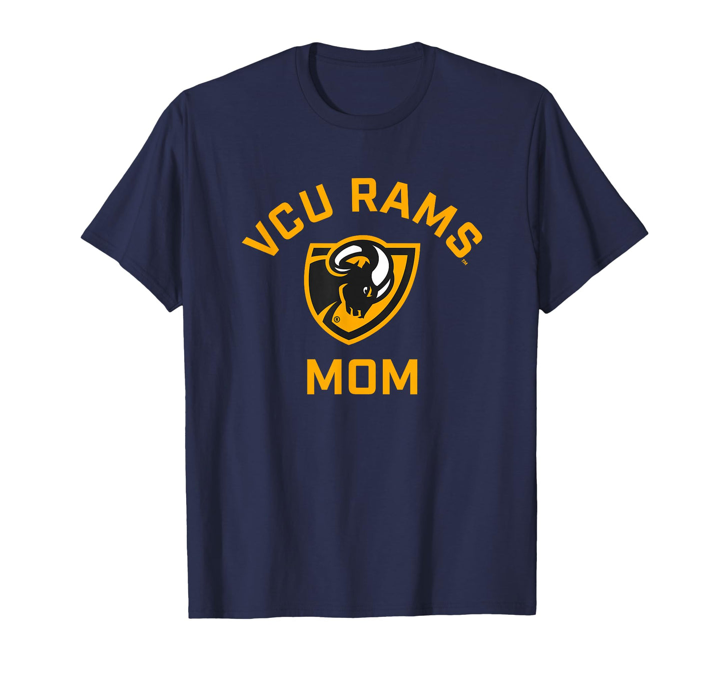 Virginia Commonwealth University VCU Rams Arched Mom T-Shirt