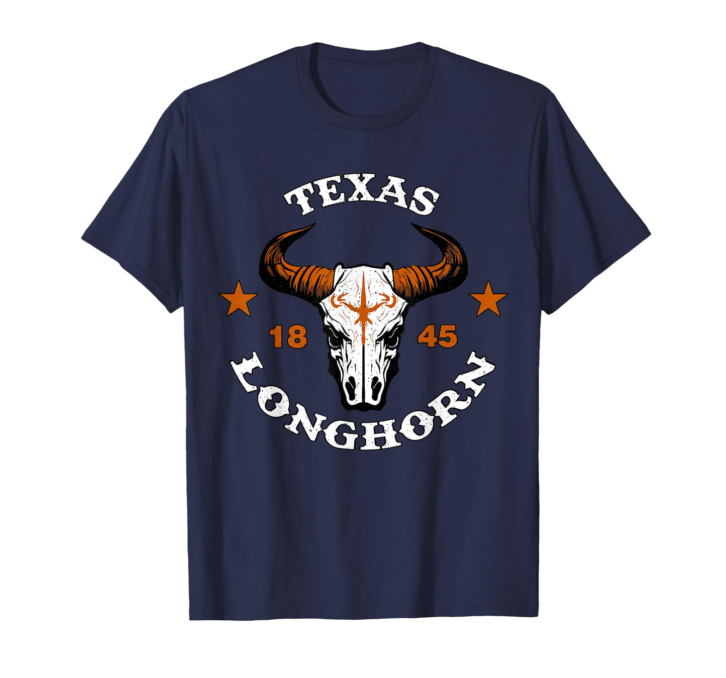 Texas 1845 Vintage Longhorn T-Shirt
