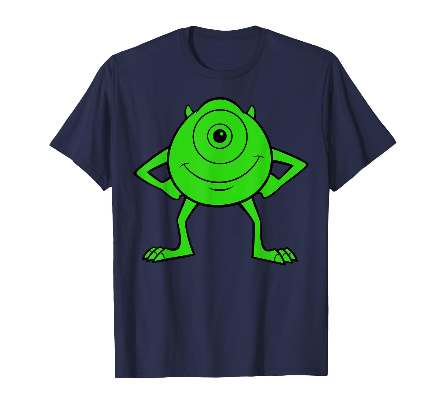 Disney Pixar Monsters, Inc. Mike Wazowski Cyclops Retro T-Shirt