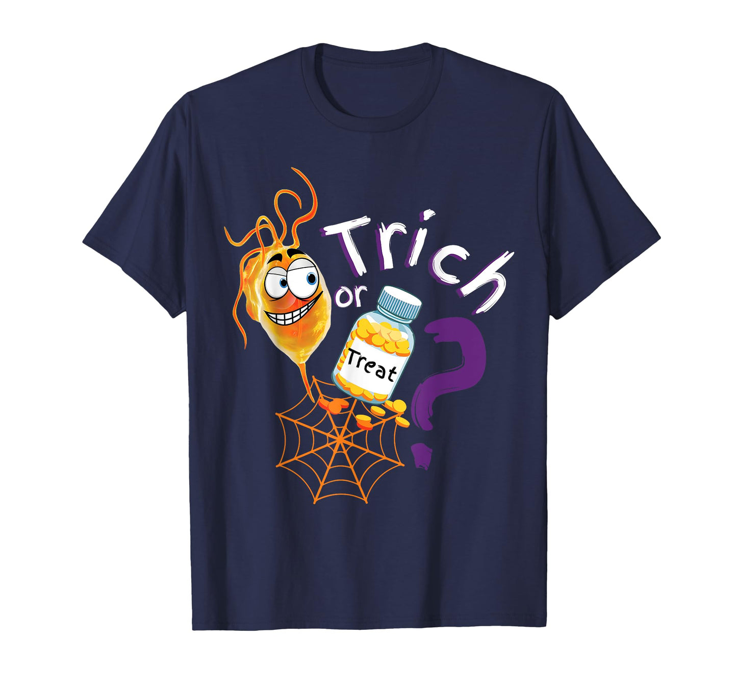 Trick Or Treat Spooky Medical Student Ed Nurse Doctor T-Shirt