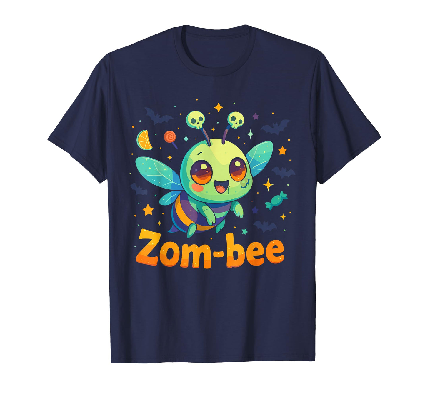 Baby Bee Halloween Costumes, Spooky Zom-Bee Zombie T-Shirt