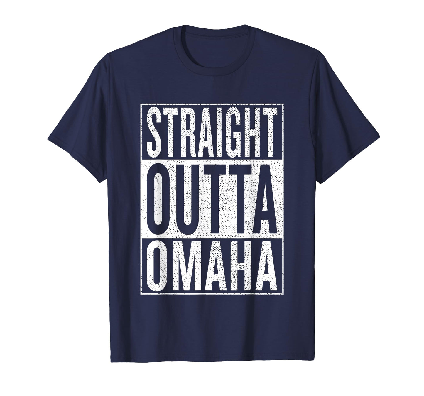 Straight Outta Omaha Great Travel & Gift Idea T-Shirt T-Shirt