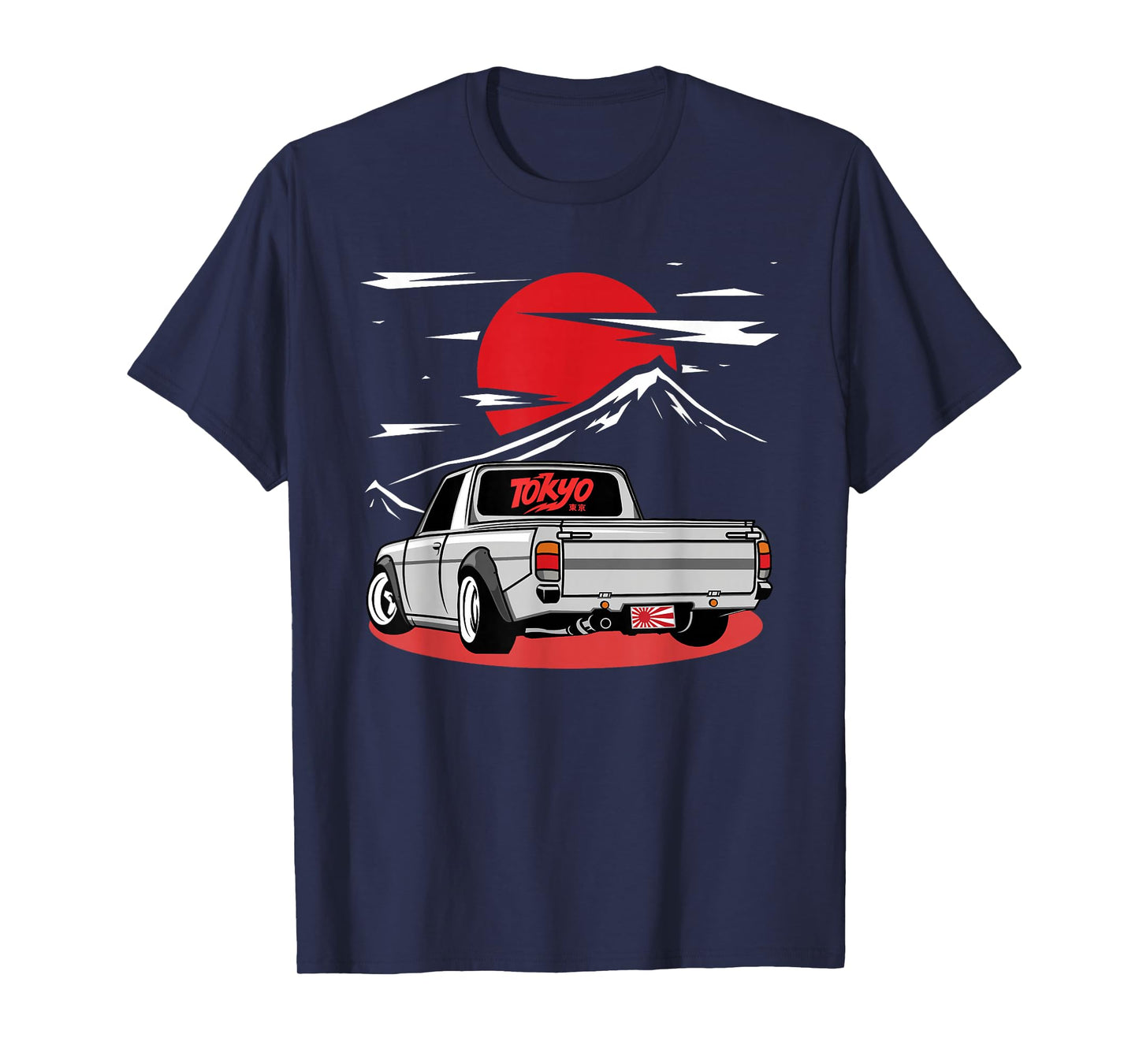 Mini Truck Kei JDM Japanese Drift Car Japan Vintage Graphic T-Shirt