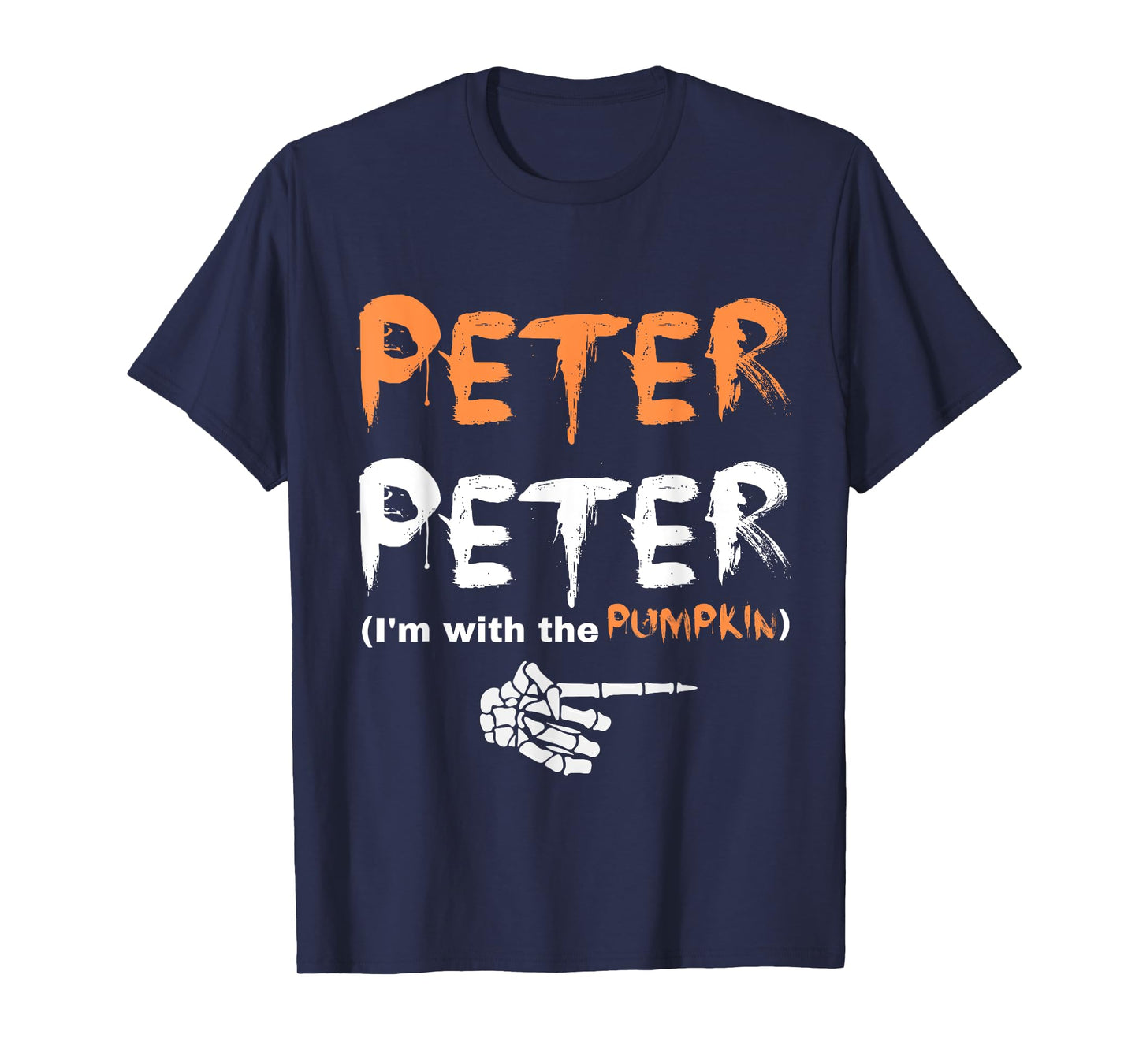 Peter Pumpkin Eater Halloween Matching Couples Costume T-Shirt