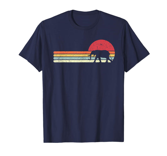 Elephant Shirt. Retro Style T-Shirt T-Shirt