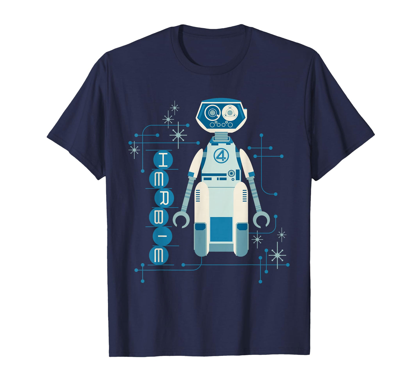 Marvel Studios The Fantastic Four: First Steps H.E.R.B.I.E. T-Shirt
