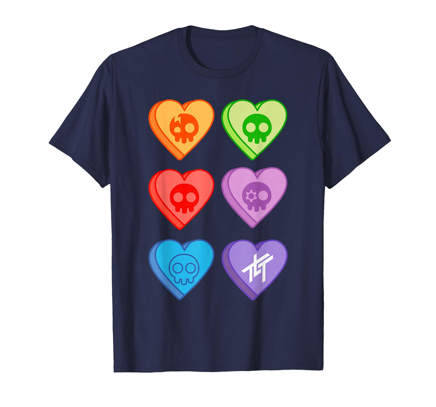 The Living Tombstone – Candy Hearts T-Shirt