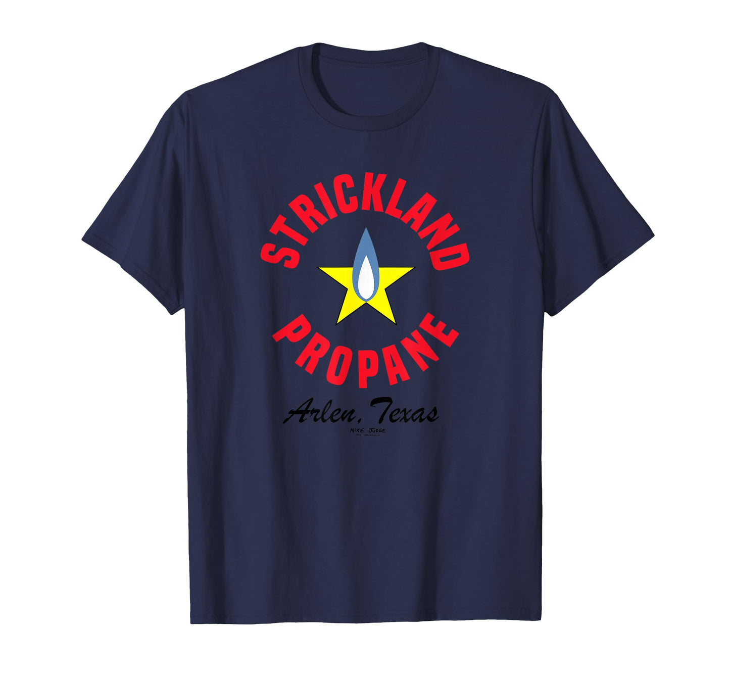 King of The Hill Strickland Propane Arlen Texas Vintage Logo T-Shirt