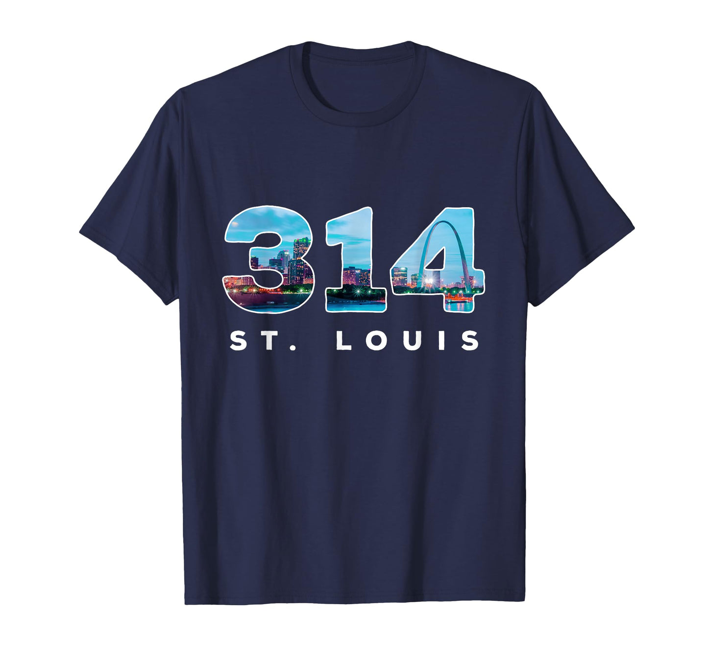 314 STL Pride St. Louis Area Code T-Shirt T-Shirt
