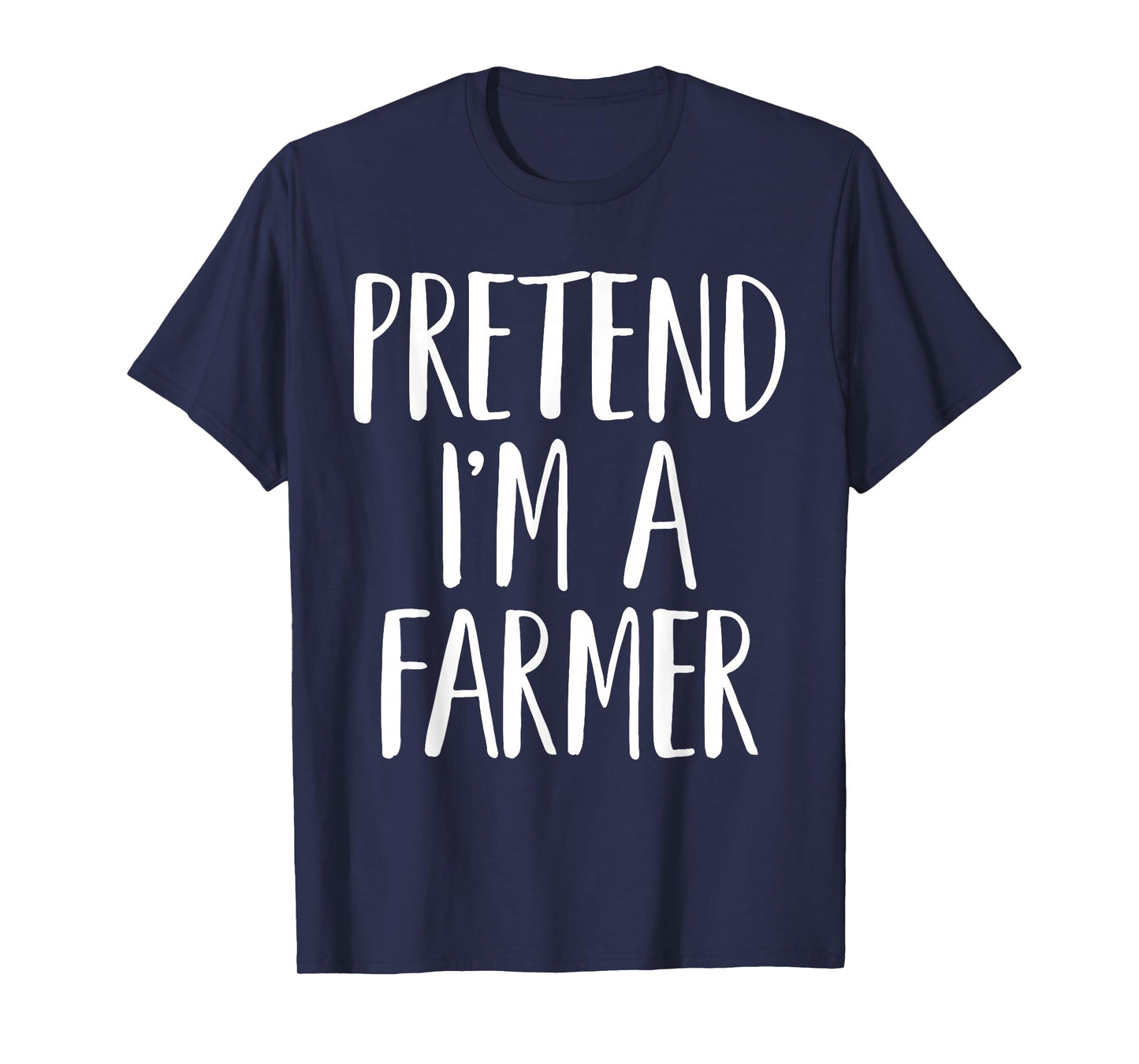 Pretend I'm A Farmer Family Women Men Kids Halloween Costume T-Shirt