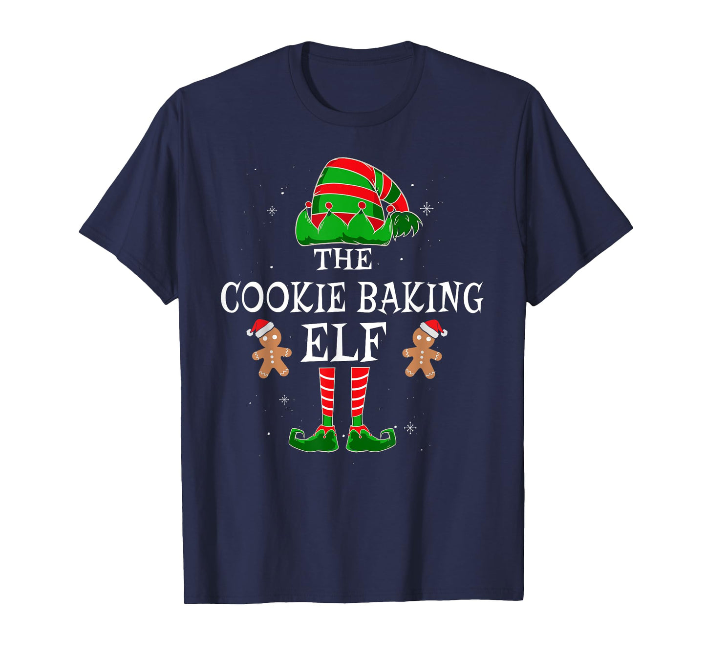 The Cookie Baking Elf Group Matching Family Christmas Funny T-Shirt