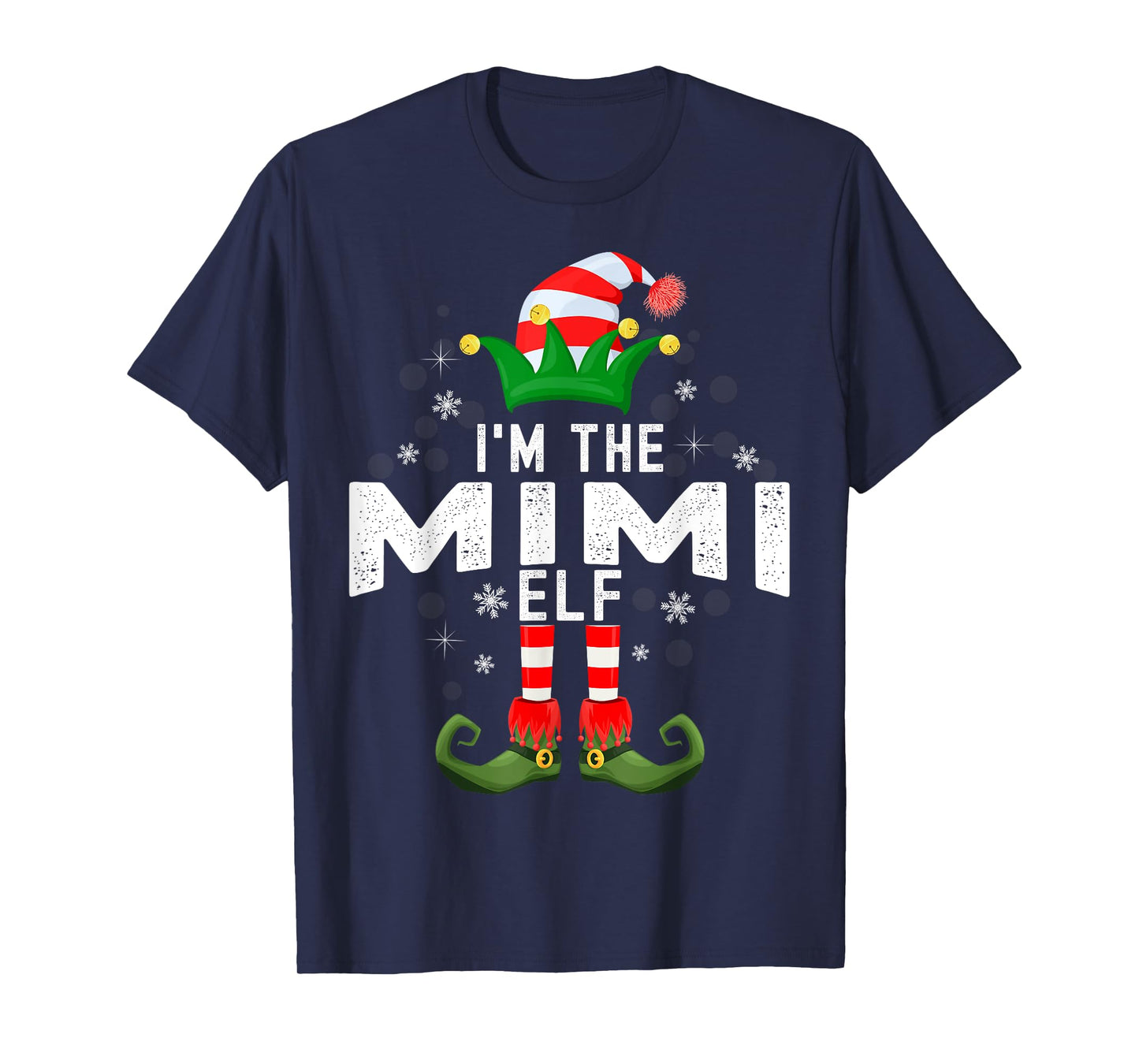 I'm The Mimi Elf Christmas Family PJS Costume T-Shirt