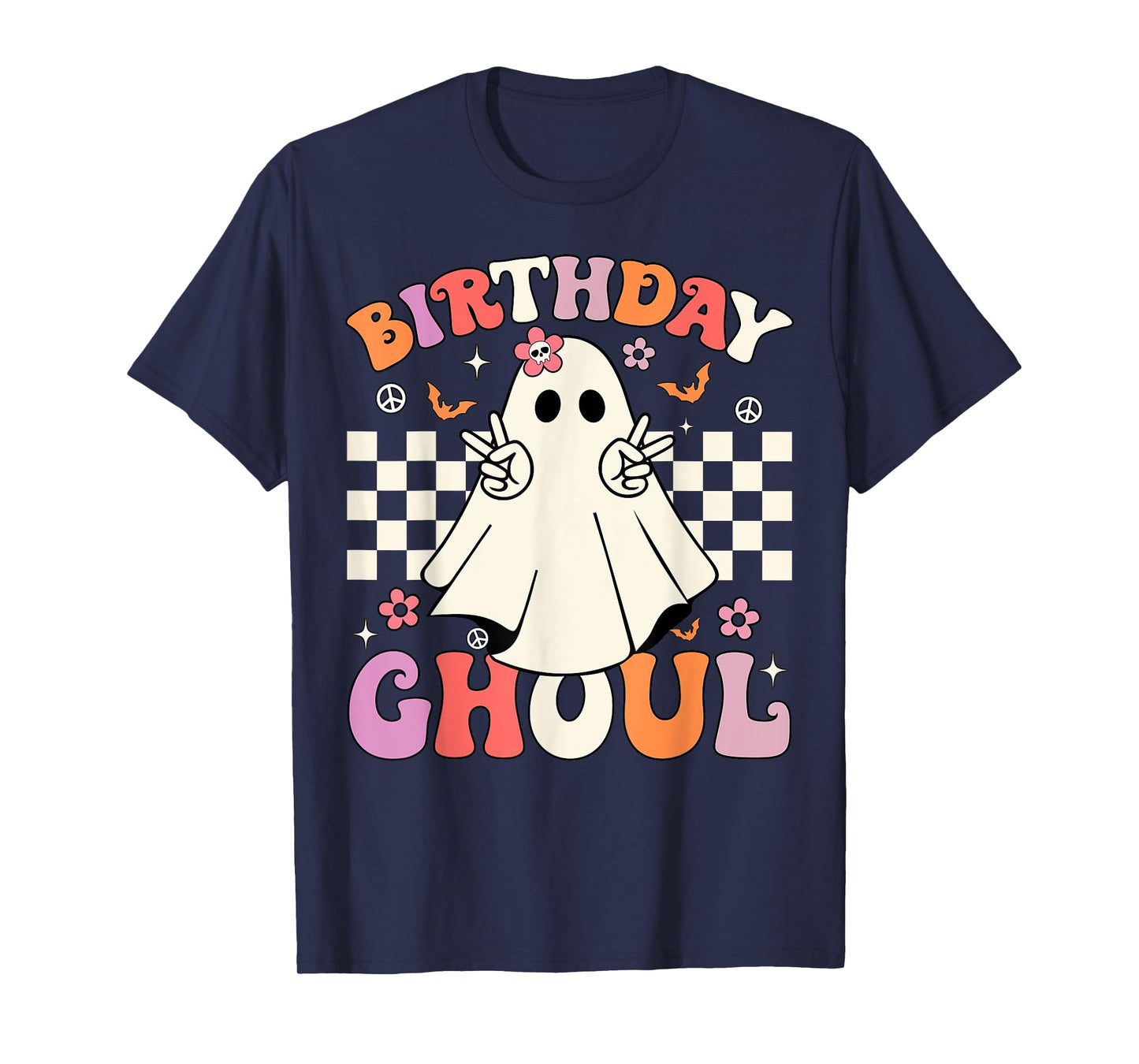Halloween Birthday Ghoul Party Anniversary Booday Women Girl T-Shirt