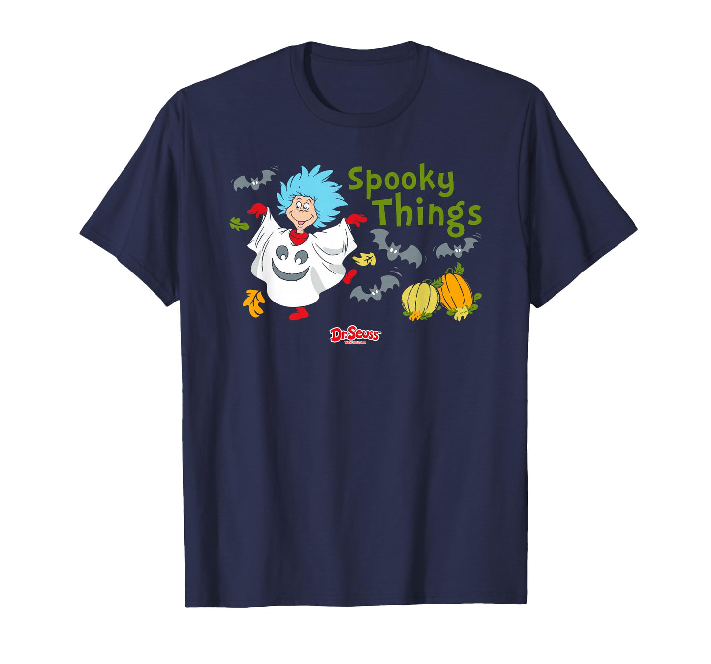 Dr. Seuss The Cat in The Hat Spooky Things T-Shirt