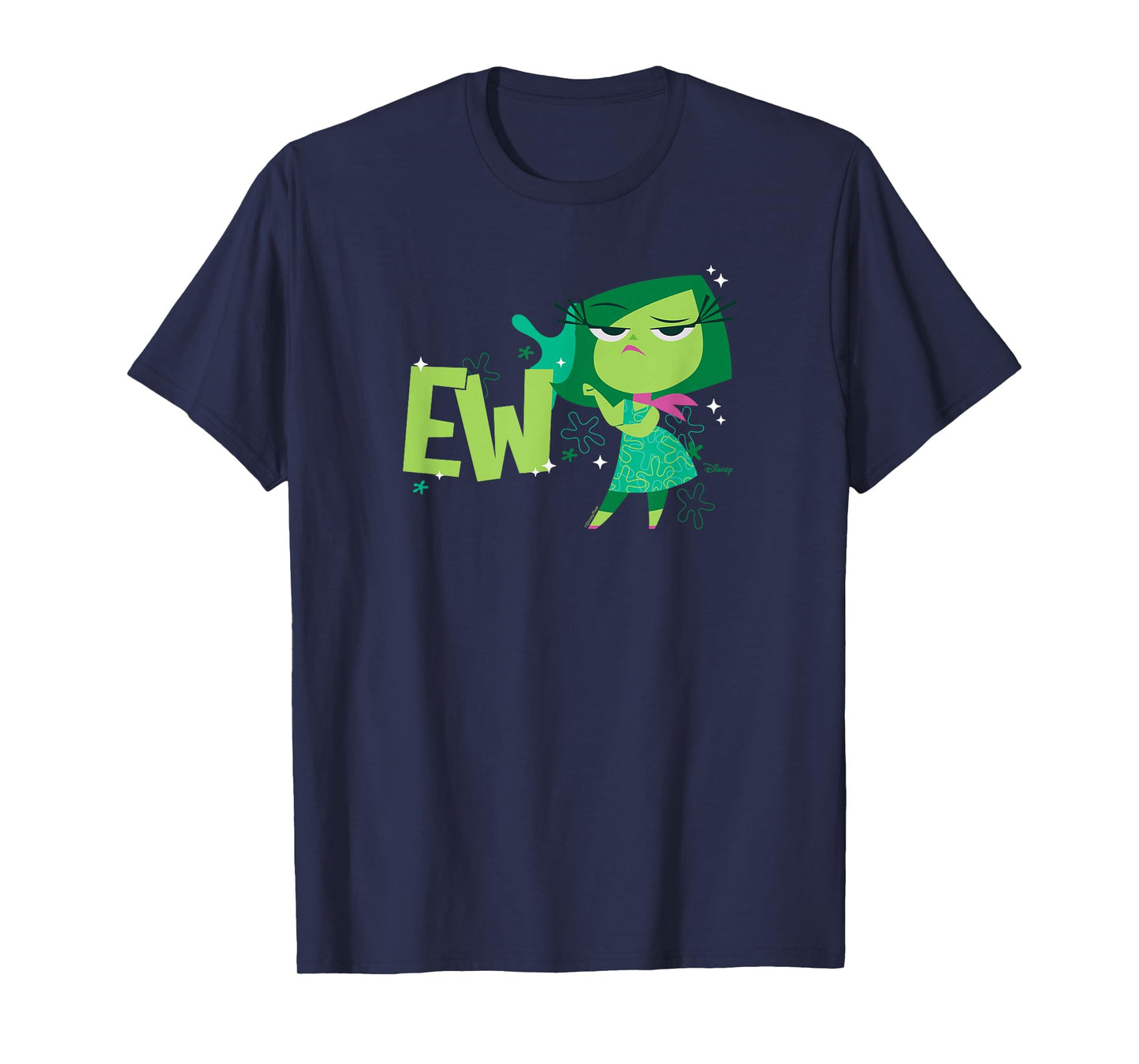 Inside Out 2 - Disgust Emotion Character EW T-Shirt