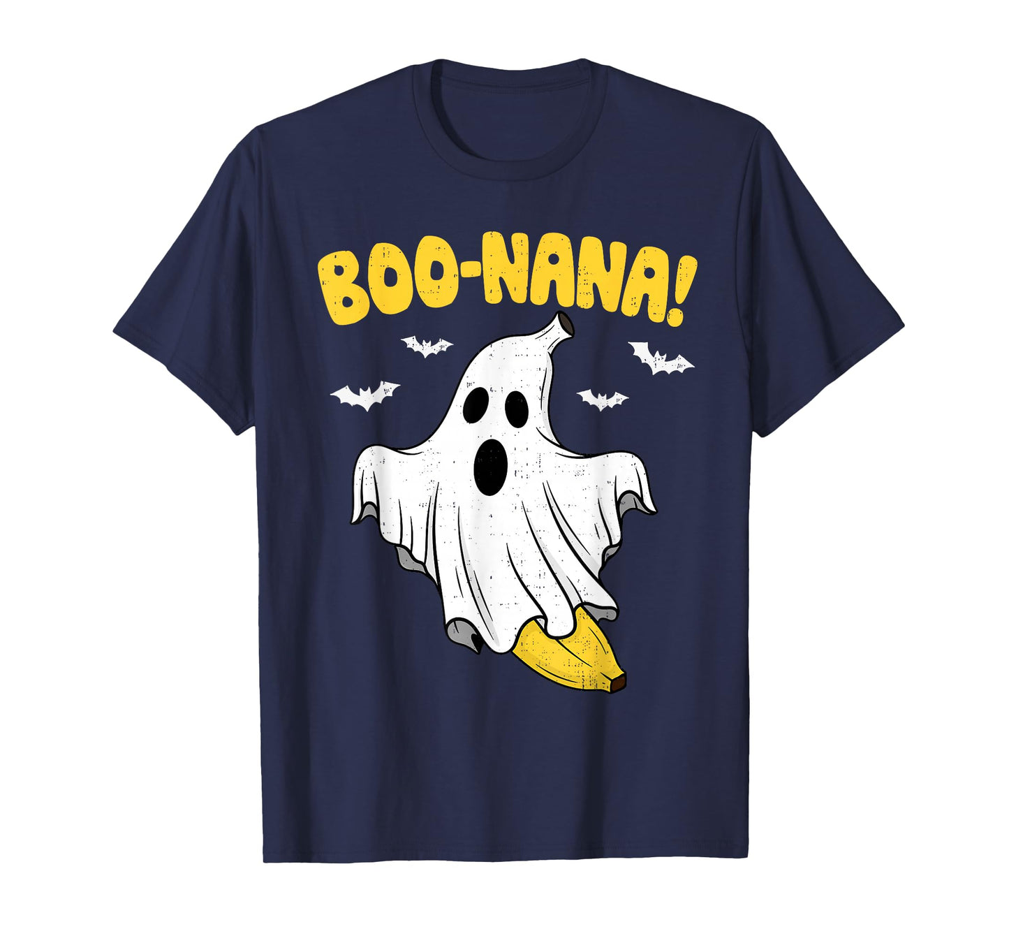 Funny Banana Ghost Boo Pun Halloween Costume Men Women Kids T-Shirt